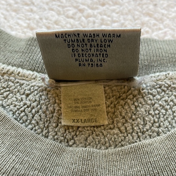 Vintage 90s Duluth Pack Faded Nature Moose Graphic Crewneck Sweatshirt - Picture 9 of 9